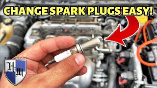 HOW TO CHANGE SPARK PLUGS ON YOUR DODGE DART, AVENGER, CHALLENGER, CHARGER AND MANY MORE FAST & EASY
