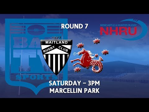 2018 NHRU Round 7 Premier 1 - Maitland v University of Newcastle