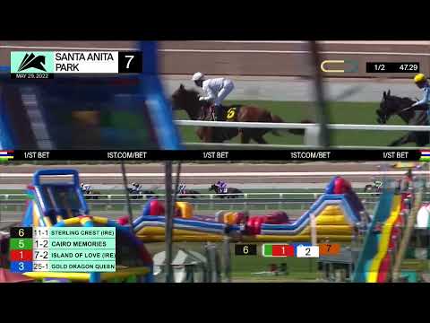 Santa Anita Park Carrera 7 (The Honeymoon Stakes Gr.3) - 29 de Mayo 2022