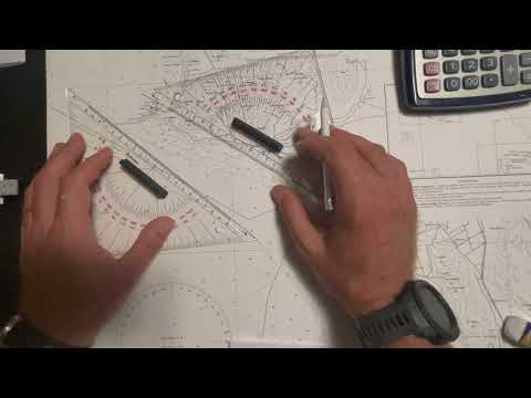 CARTEGGIO problema 5.2.2-4 del NUOVO ESAME PATENTE NAUTICA (numero 31 o 9B)