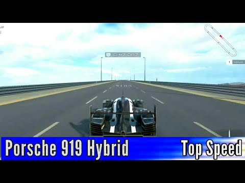 Thumbnail for Gran Turismo Sport - Porsche 919 Hybrid Top Speed Run by Porsche 919 Hybrid
