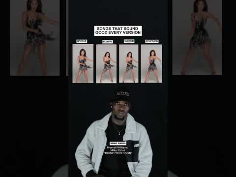 Songs That Sound Good Every Version: Pharrell Williams, Miley Cyrus "Doctor (Work It Out)" #shorts