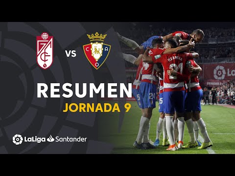 Resumen de Granada CF vs CA Osasuna (1-0)