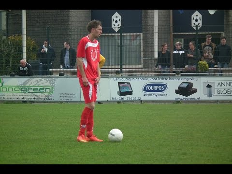 Sleeuwijk 1 - Heukelum 1, Sil van Putten schiet van dichtbij hard over