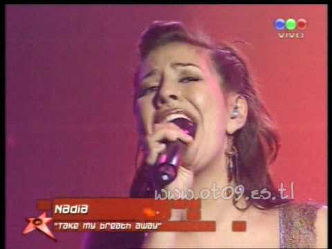 Operacion Triunfo 2009: Gala 10 - Nadia: Take my breath away