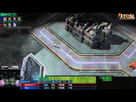 Spider Fly (Z) vs Rex (Z)  - StarCraft 2 - Season Two Round Robin - TESL - G1