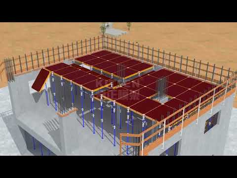 KITSEN Fastform system-Quick Early-stripping Slab Formwork