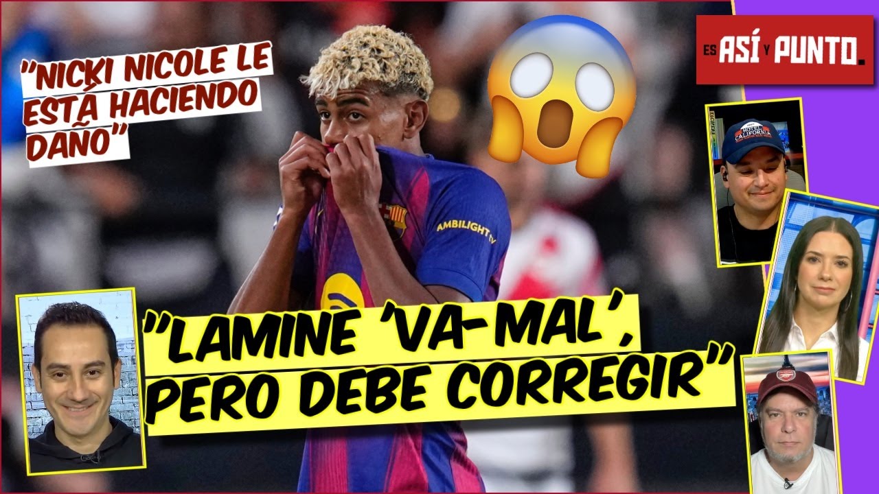 LAMINE YAMAL se ha AGRANDADO y se ha CAÍDO EN estos ÚLTIMOS TRES MESES de LALIGA | Es Así y Punto