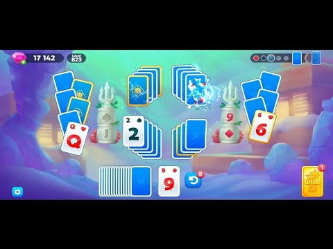 Fishdom solitaire level 823 @januska9869 @Fishdom @Fishdomworld