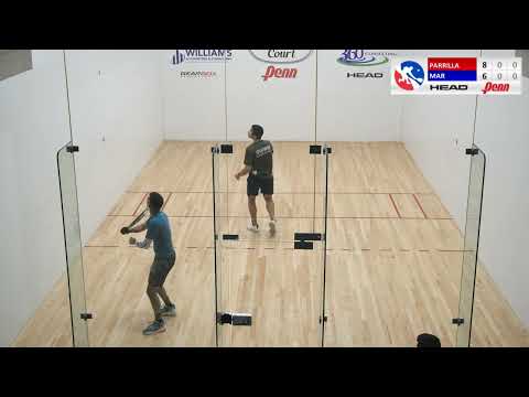CAPITOL CITY RACQUETBALL - SINGLES ROUND 16s PARRILLA-MAR