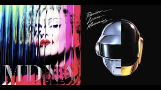 Madonna vs Daft Punk - Get Free (Get Lucky vs Falling Free)