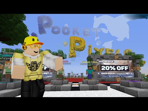 🔴LIVE  Quack! Pixelmon Pocket Pixels Yellow Server!