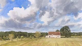 3 Top Keys to Paint Better Watercolor Skies