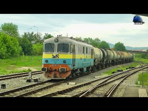 DA 60-1641-4 & Marfar VTS Tanker Train Soseste/Arriving in Gara Zalau Nord Station - 12 May 2017