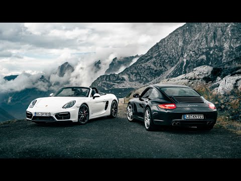 Thumbnail for Final Summer Drive! Susten Pass | Porsche 981 Boxster GTS vs 997.2 Carrera by Porsche 981, Porsche, Car, Porsche Carrera GT, Porsche Boxster