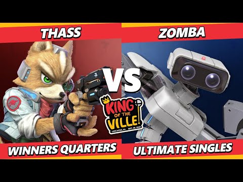 King of the Ville 2025 - Thass (Fox) Vs. Zomba (ROB) Smash Ultimate - SSBU
