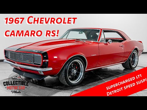 MAGNUSON SUPERCHARGED 1967 Chevrolet Camaro RS Restomod Review - Collectible Motorcar
