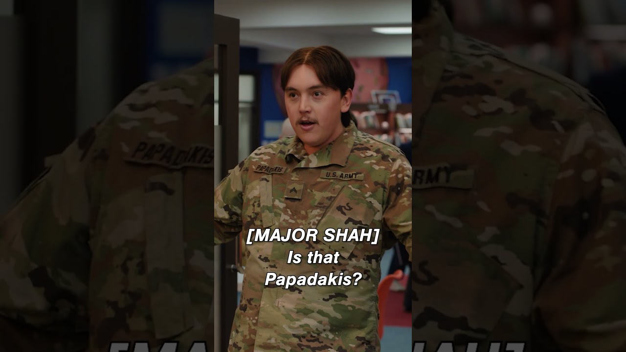 "do I look like a real soldier now?” 😏😱 #goingdutch