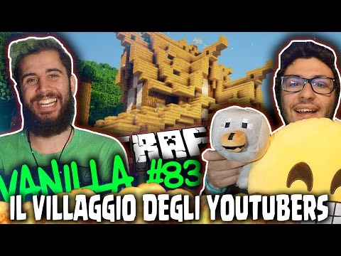 IL VILLAGGIO DEGLI YOUTUBERS: Tearless! - Minecraft VANILLA EP.83