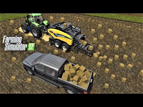 Farming Simulator 17 | Very Very Very Small Baling In Goldcrest Valley