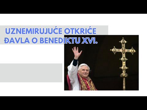 Uznemirujuće otkriće đavla o Benediktu XVI.