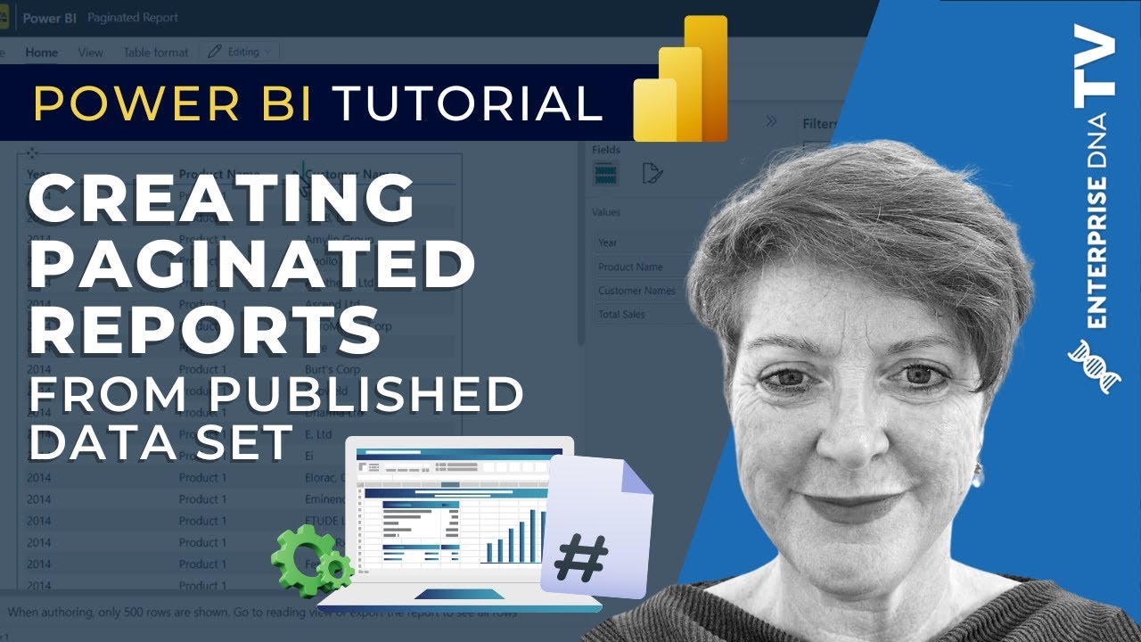 How To Create A Paginated Report In Power BI Service From A Published Data Set