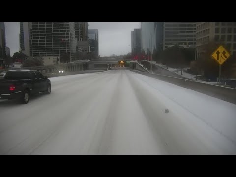 DFW Winter Storm: Monitoring conditions on the roads in Dallas