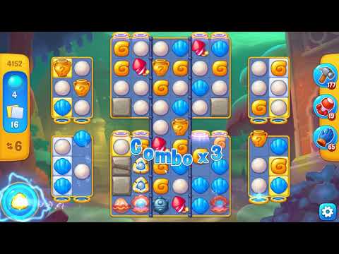 Fishdom level 4152 🐠 Playrix HD 👋😘✌