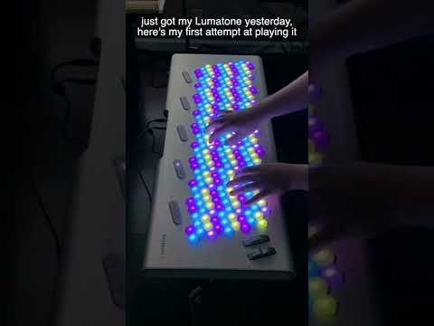 19edo improvisation (first time playing Lumatone)