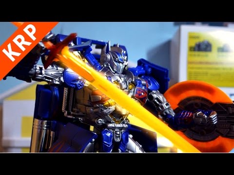 Transformers AOE Stop Motion: Optimus VS Nemesis 變形金剛: 柯博文VS大黑暗天