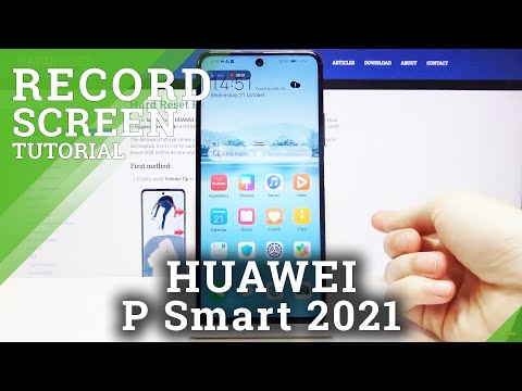 How to Record Screen on HUAWEI P Smart 2021 – Catch Screen Actions