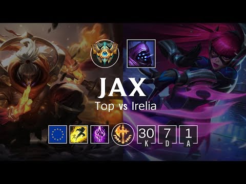 Jax Top vs Irelia - EUW Master Patch 8.24