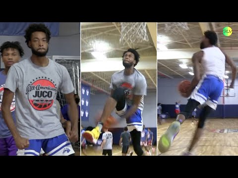 6'9 Langston Wilson Has INSANE BOUNCE!! Crushing Rims All Weekend Of The JUCO Showcase Atlanta 2020
