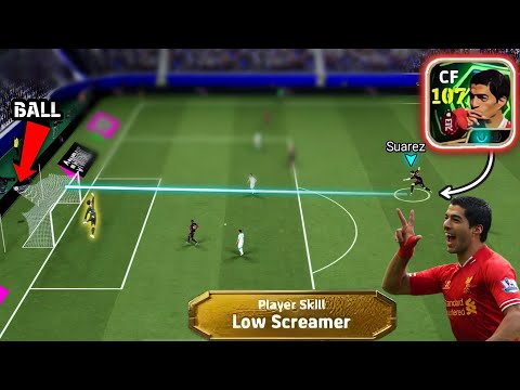 L. SUAREZ Liverpool Epic Card + Low Screamer Skill 😳 | NEW Liverpool Suarez | BEST CF 🤔 | efootball