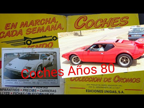 CARS YEARS 80 | Photos Prices Weight Power and Photos of my CARS. STICKER ALBUM
