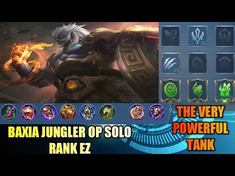 BAXIA HYPER GAMEPLAY 2022 + EMBLEM JUNGLE FAST FARM + DAMAGE