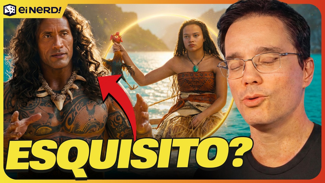 O LIVE ACTION DE MOANA VAI SER DECEPCIONANTE?