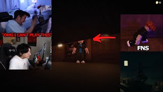 3 VCT Winners VS Horror game | Funniest Moments of s0m FNS & TenZ Playing Scary roblox Games