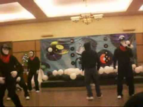O.M Dance contest Jabbawockeez style