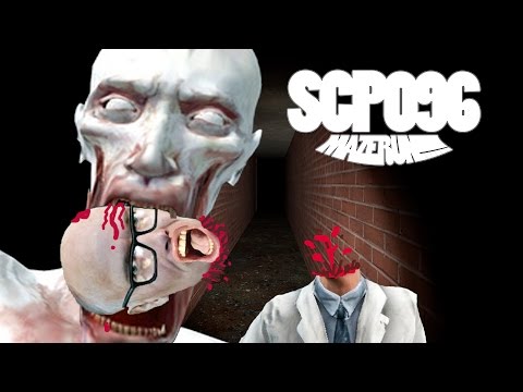 SCP 096 MAZE RUN!!!!!