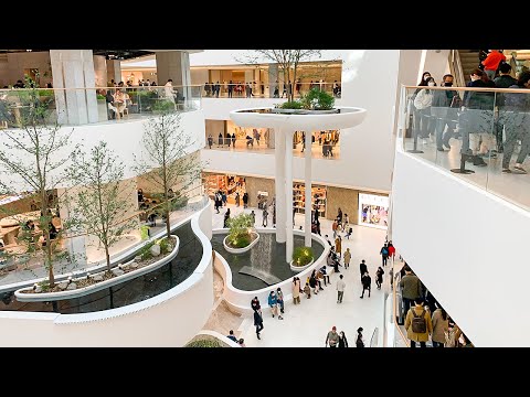 [4K] Caminhe pela maior loja de departamentos de Seul que acaba de inaugurar
