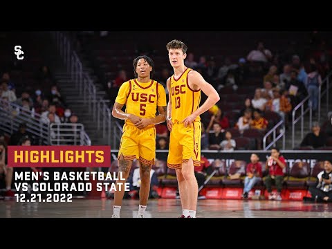 Men's Basketball - USC 73, Colorado State 64: Highlights (12/21/22)