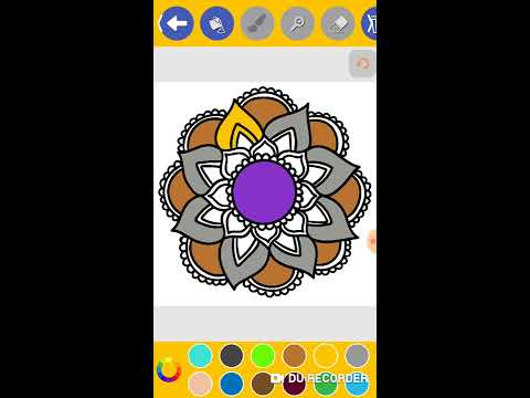 Mandala coloring games