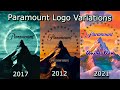 Paramount Logos Variations 2002 2024