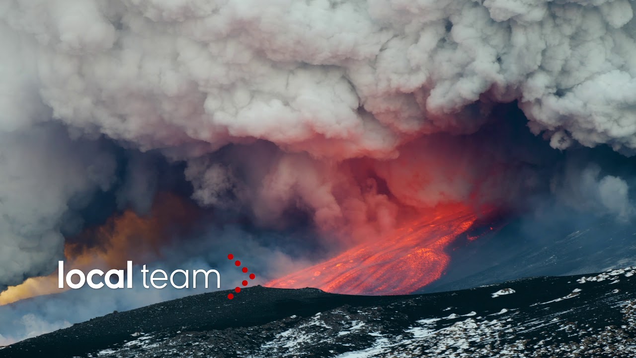 Извержение вулкана Этна