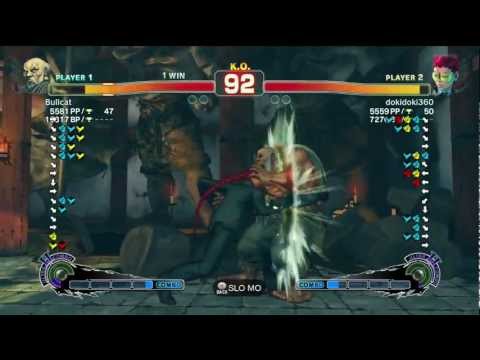 Bullcat (Gouken) vs dokidoki360 (Viper) - AE2012 Endless Matches *720p HD*