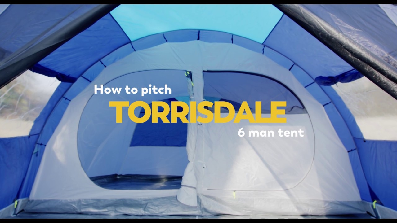 Watch video How to Pitch a 6 Person Family Tent | Qik Tips | Torrisdale Now How to Pitch a 6 Person Family Tent | Qik Tips | Torrisdale
