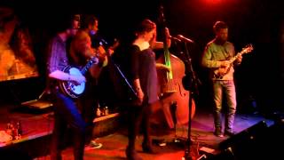 Joy Kills Sorrow: Bridget Kearney last song last show on bass, 8-26-2012 Fayetteville AR