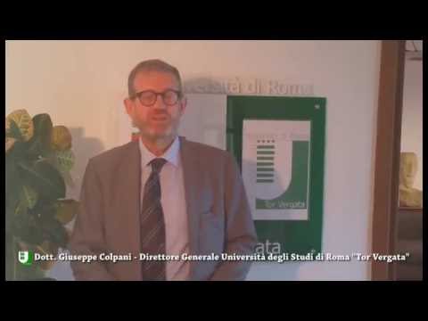 “Tor Vergata” per la sostenibilità istituzionale - Dott. Giuseppe Colpani