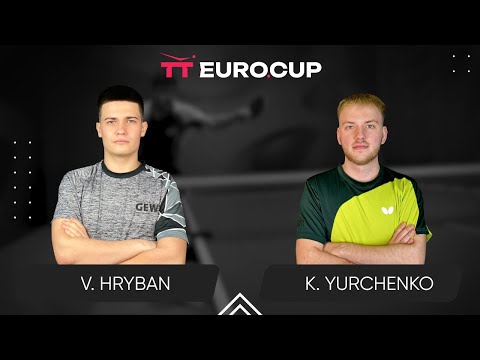 12:30 Vadym Hryban - Kiril Yurchenko 15.05.2025 TT Euro.Cup Ukraine Elite Table 4